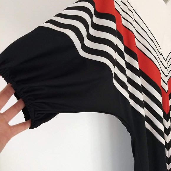 Vintage 70s Alfred Shaheen daydress housedress caftan NWOT 🎈HOST PICK x2🎈 - Picture 3 of 13